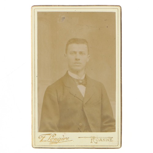 Carte de Visite Fotografo F.Longere