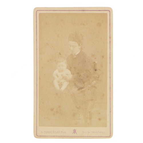 Carte de Visite Fotografo A.Terpereau