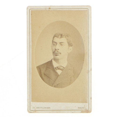 Carte de Visite Fotografo Ch.Reutlinger