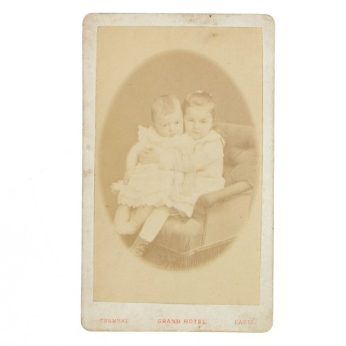 Carte de Visite Fotografo Chambay