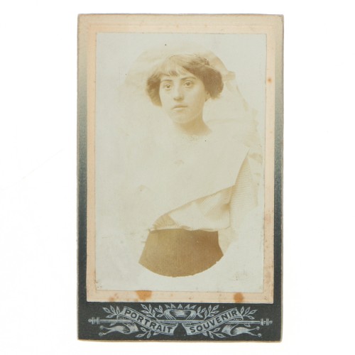 Carte de Visite Fotografo Portrait Souvenir