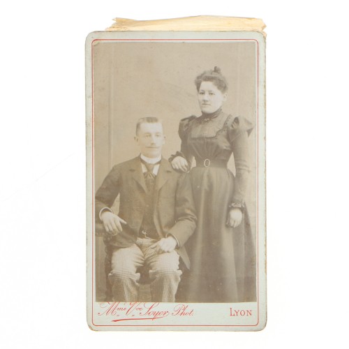 Carte de Visite Fotografo Maison Vve Soyer