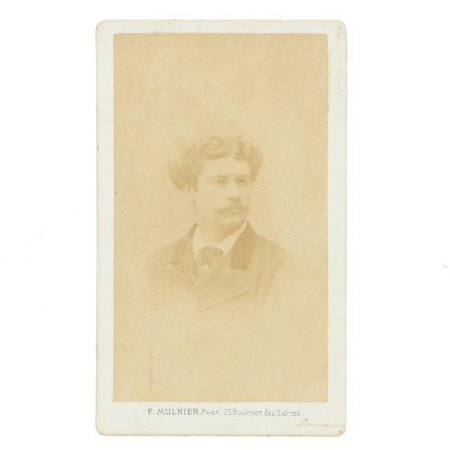 Carte de Visite Fotografo F.Mulnier