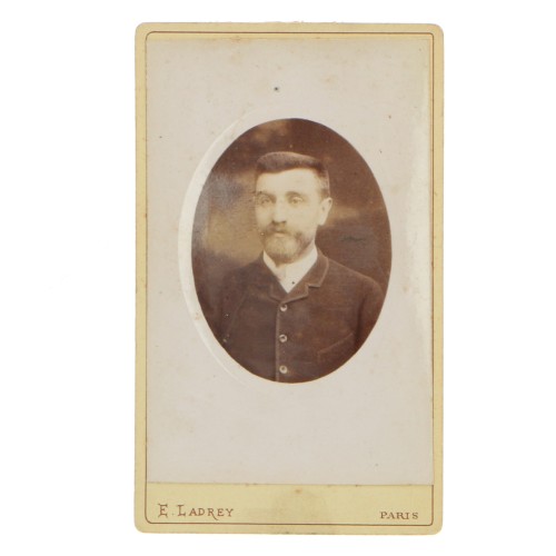 Carte de Visite Fotografo E.Ladrey