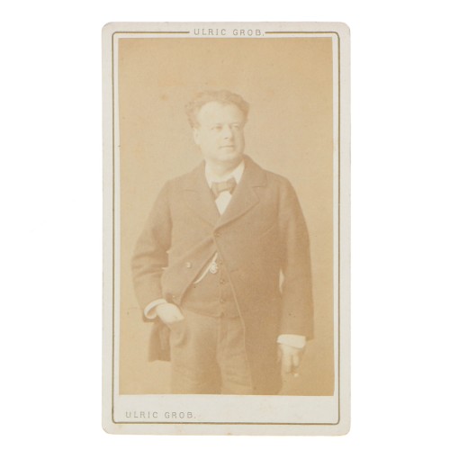 Carte de Visite Fotografo Ulric Grob