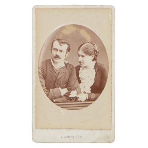 Carte de Visite Fotografo C.Lebert