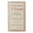 Carte de Visite Fotografo F.Gonon