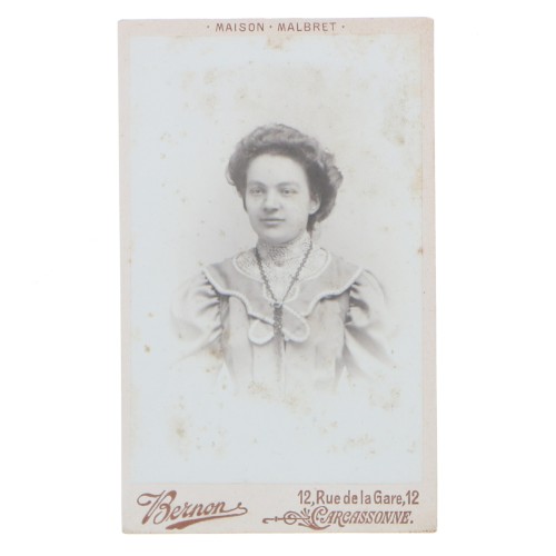 Carte de Visite Fotografo Bernon