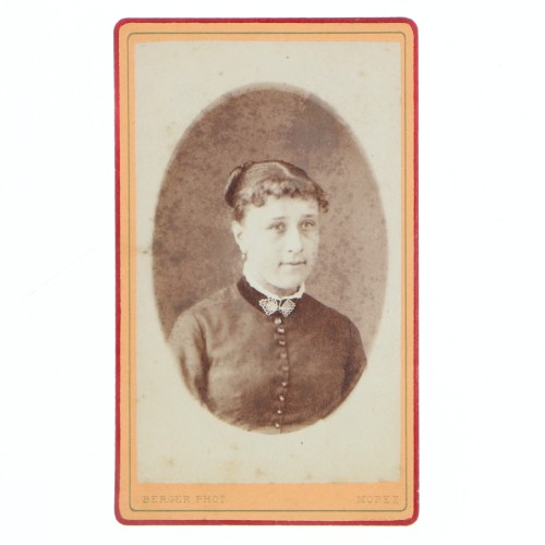 Carte de Visite Fotografo Berger