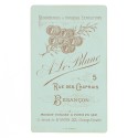 Carte de Visite Fotografo A.LeBlanc