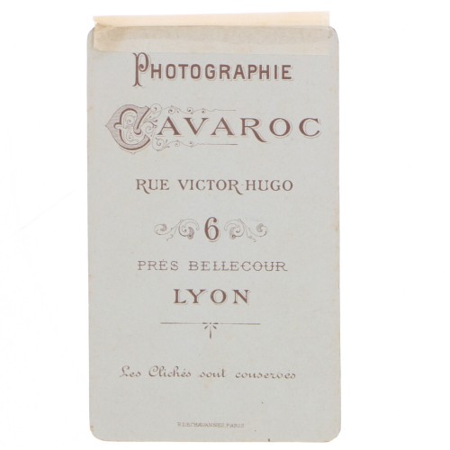 Carte de Visite Fotografo Cavaroc