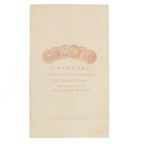 Carte de Visite Fotografo Tiffereau