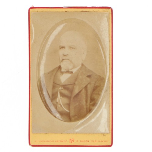 Carte de Visite Fotografo B.Dujon Virlogeux