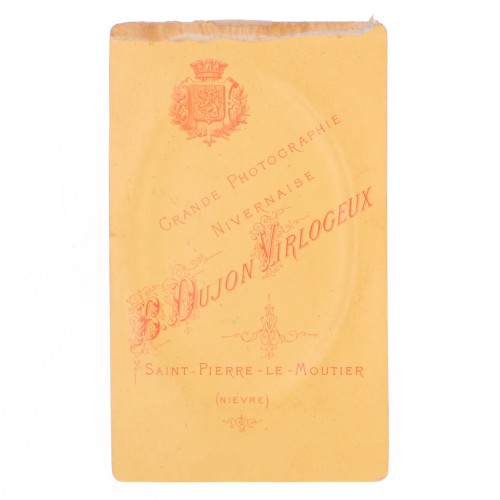 Carte de Visite Fotografo B.Dujon Virlogeux