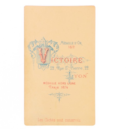 Carte de Visite Fotografo Victoire