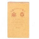 Carte de Visite Fotografo G.Moretti