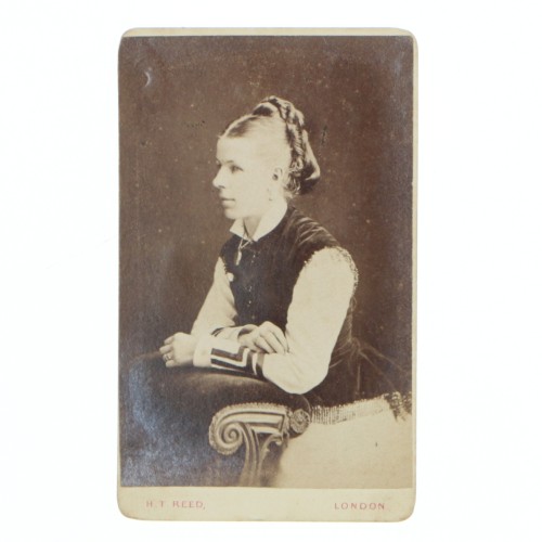 Carte de Visite Fotografo Henry Teed