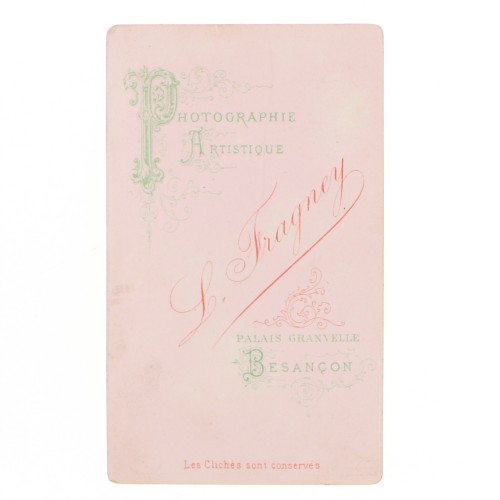 Carte de Visite Fotografo L.Fragney