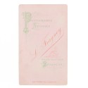 Carte de Visite Fotografo L.Fragney