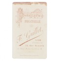 Carte de Visite Fotografo F.Guillot