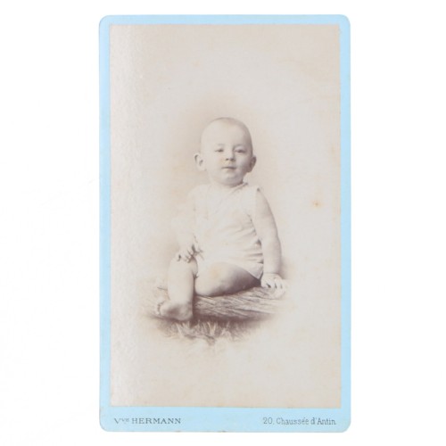 Carte de Visite Fotografo V.Hermann