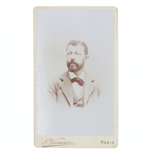 Carte de Visite Fotografo L.Vasseur
