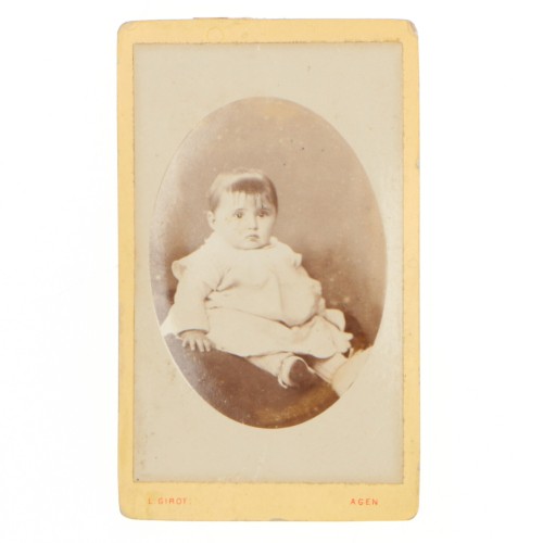 Carte de Visite Fotografo L.Girot