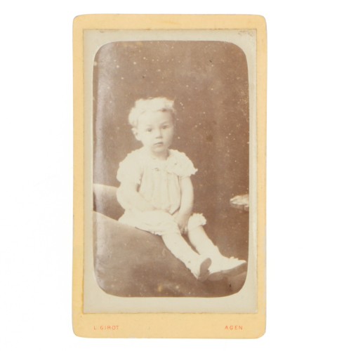Carte de Visite Fotografo L.Girot