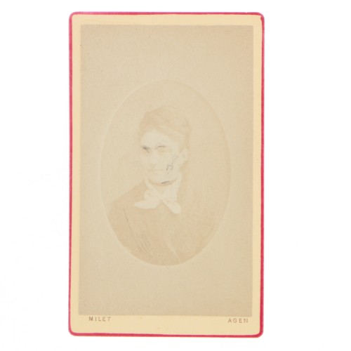 Carte de Visite Fotografo Milet
