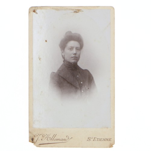 Carte de Visite Fotografo J.Alleman