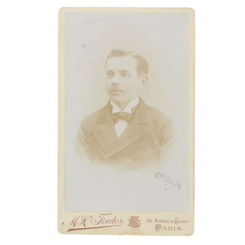 Carte de Visite Fotografo M.H.Fontes