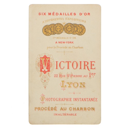 Carte de Visite Fotografo Victoire