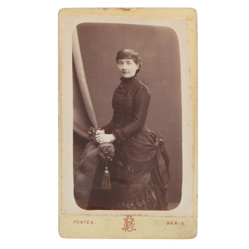 Carte de Visite Fotografo M.H.Fontes