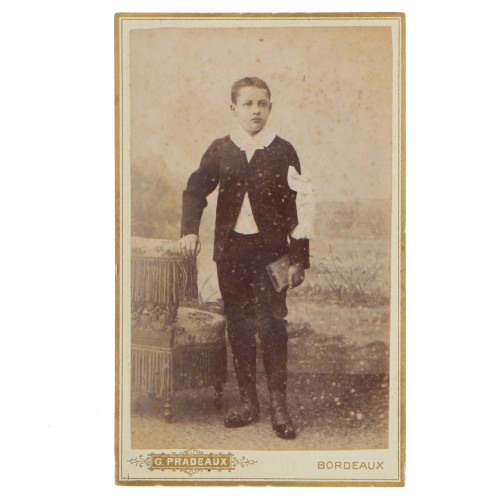 Carte de Visite Fotografo G.Pradeaux