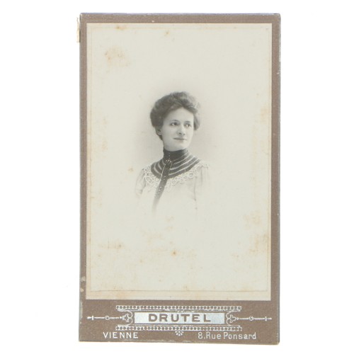 Carte de Visite Fotografo Drutel
