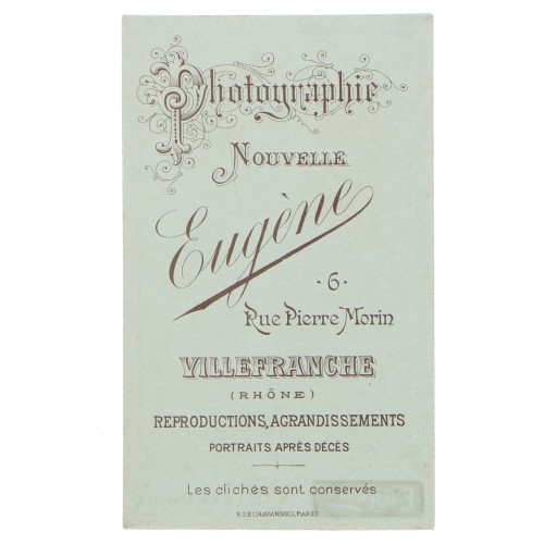Carte de Visite Fotografo Eugene