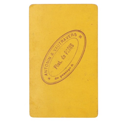Carte de Visite Fotografo Antonin & Vautravers