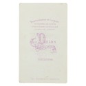 Carte de Visite Fotografo Eug. Delon