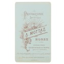 Carte de Visite Fotografo A.Mottaz