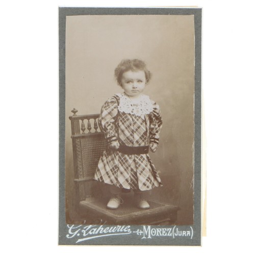 Carte de Visite Fotografo G.Laheurte