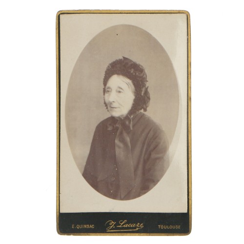 Carte de Visite Fotografo J.Lacaze