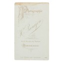 Carte de Visite Fotografo H.Panajou