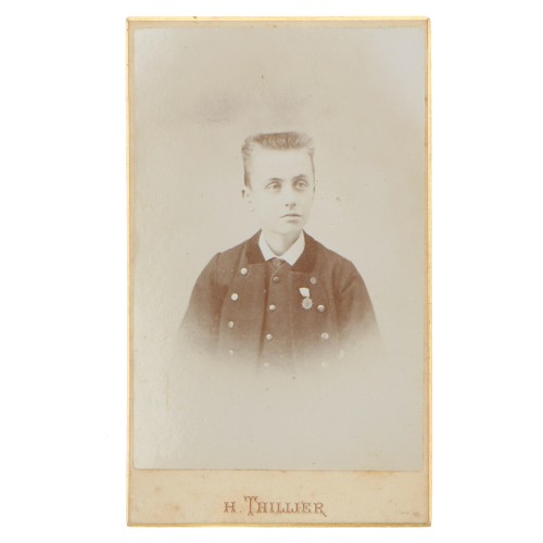 Carte de Visite Fotografo H.Thillier