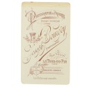 Carte de Visite Fotografo J.Bourgey