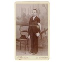Carte de Visite Fotografo J.Bourgey
