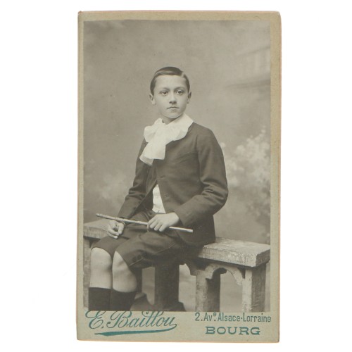 Carte de Visite Fotografo E.Baillou