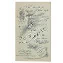 Carte de Visite Fotografo Felix Lac x3