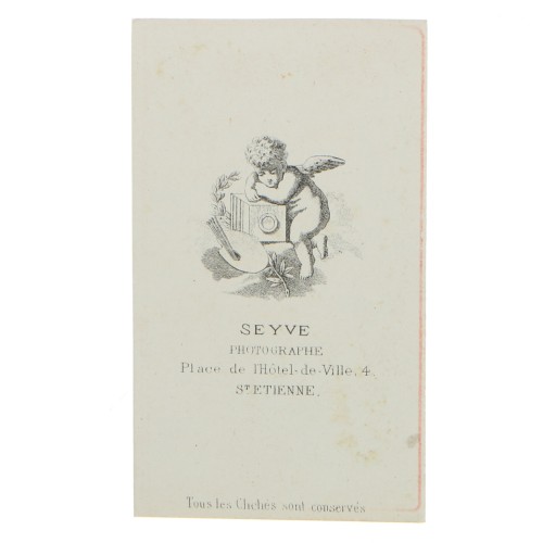 Carte de Visite Fotografo Seyve