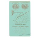 Carte de Visite Fotografo Blain Freres