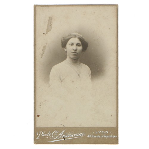 Carte de Visite Fotografo C.Americaine
